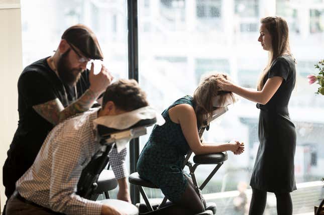 Image for article titled Can your office chair improve creativity?