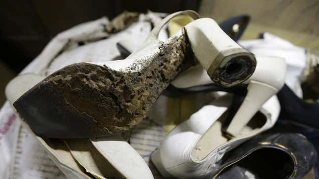 Termites, storms and government neglect have damaged some of Imelda Marcos’s legendary stash of shoes.