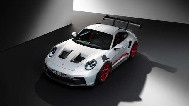 Image for article titled 2023 Porsche 911 GT3 RS Is as Extreme as Road Cars Get