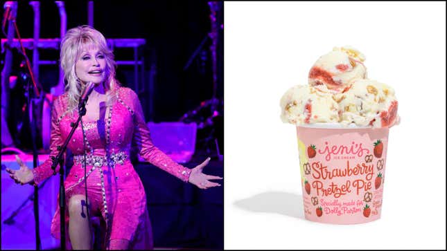 Image for article titled Fly, you fools: Jeni’s Dolly Parton ice cream is back [Updated]