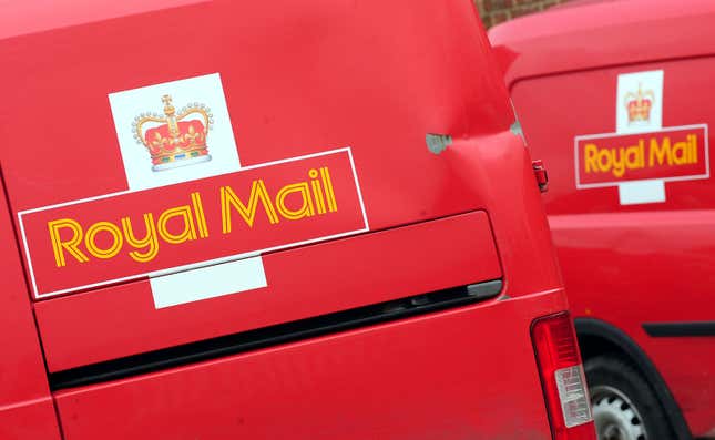 Photo of Royal Mail vans