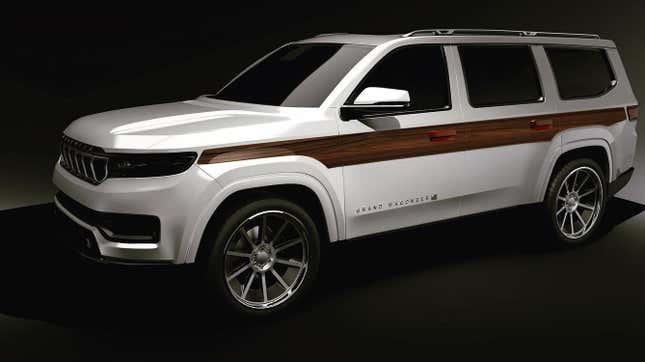Image for article titled This Company Is Making the Jeep Grand Wagoneer Woody Again