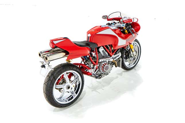 Image for article titled One of the Hottest Ducatis Ever has Been Trapped in This Crate for 20 Years