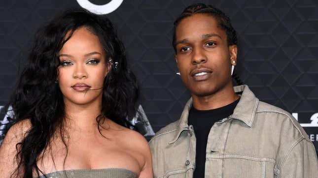 Image for article titled What Will Rihanna &amp; A$AP Rocky Name Their Baby Boy?