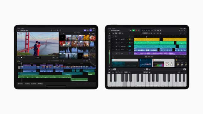 Image for article titled You Can Finally Use Final Cut Pro and Logic Pro on Your iPad