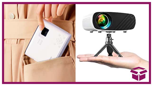 Take 50% Off This Portable Projector and Watch Movies Anywhere