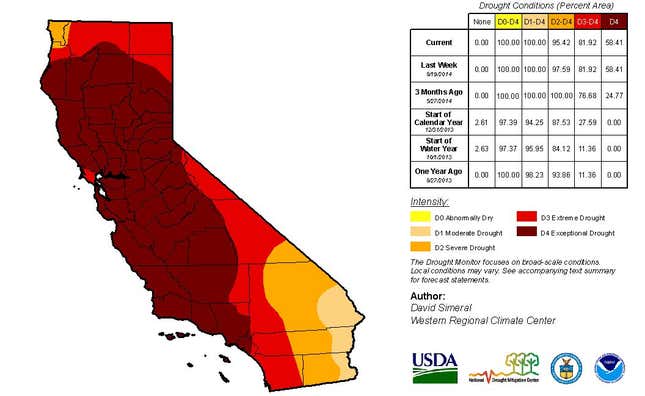 Image for article titled How bad the drought has gotten: Californians are stealing water for their miniature ponies