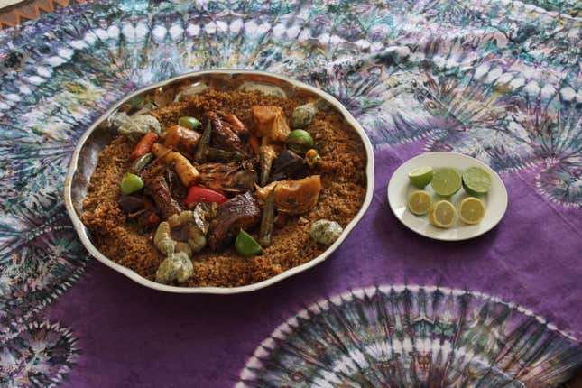 The Granddaddy: Thieboudienne by Chef Touty Sarr, in Ngaparou, Senegal.