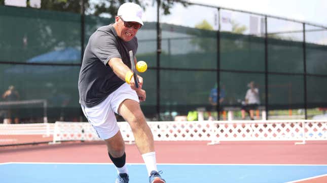Image for article titled What Does Pickleball Have to Do With Pickles?