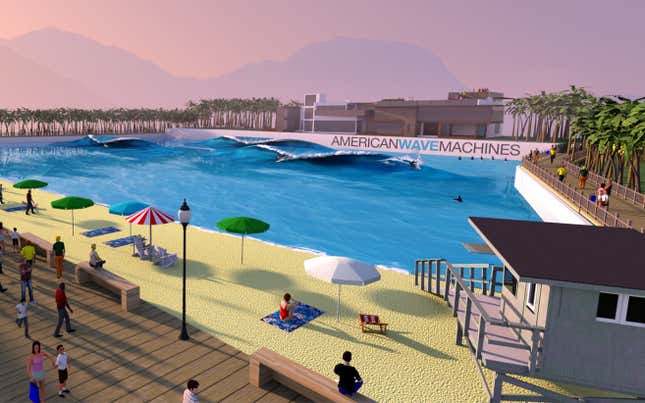 Image for article titled The next big thing in surfing is artificial waves you can ride anywhere, any time