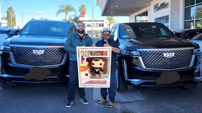 Image for article titled Funko Collector Trades Rare Pops For Over $150k In Cadillacs