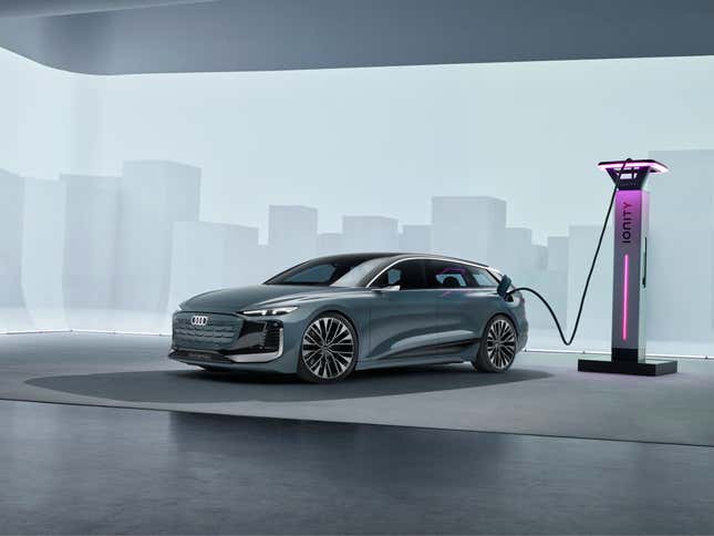 Image for article titled I'm Going To Need Audi To Give Us This Gorgeous A6 Avant E-Tron