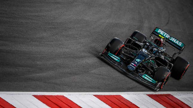 Image for article titled Valtteri Bottas Denies Lewis Hamilton Pole At 2021 Portuguese Grand Prix