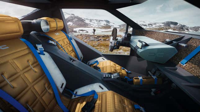 Image for article titled Dacia's Manifesto Concept Is an Escape From Cyberpunk City Life