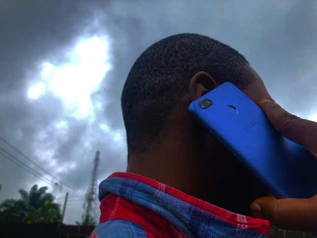 Making a call on my Tecno phone
