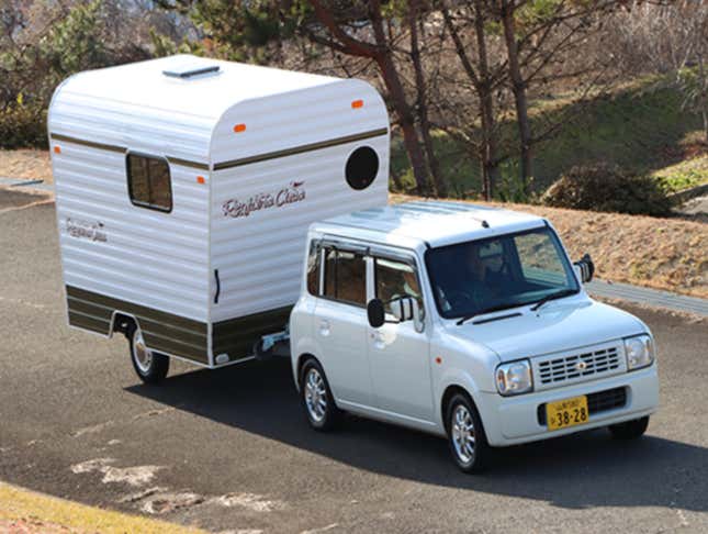 You Can Import A Tiny Camper To Turn Your Kei Truck Into An RV