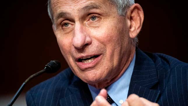 Image for article titled We Ask Dr. Fauci About What He's Planning For The Next Pandemic