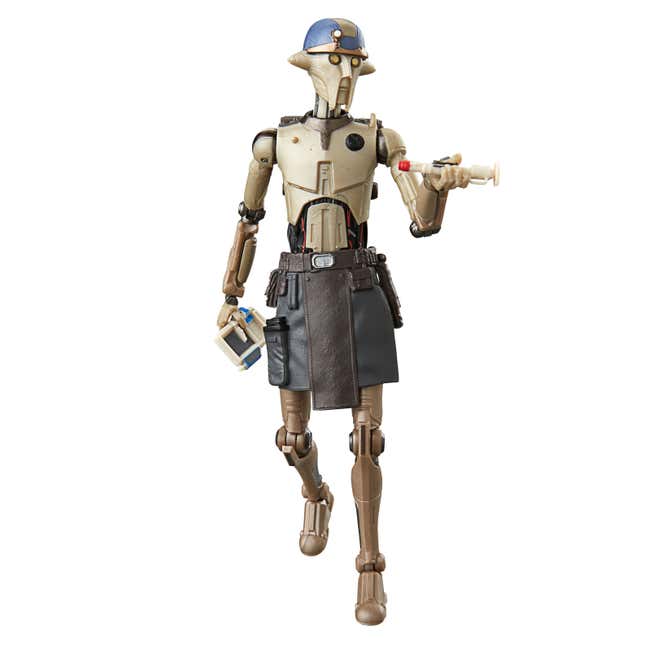 Imagen para el artículo titulado Los nuevos juguetes Ahsoka de Hasbro incluyen algunos droides muy buenos
