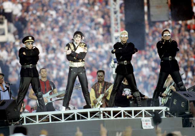Image for article titled Every Super Bowl Halftime Show from the last three decades, ranked