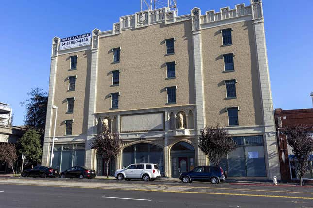 The MADE's old location in Oakland, California was on the bottom floor at 3400 Broadway.