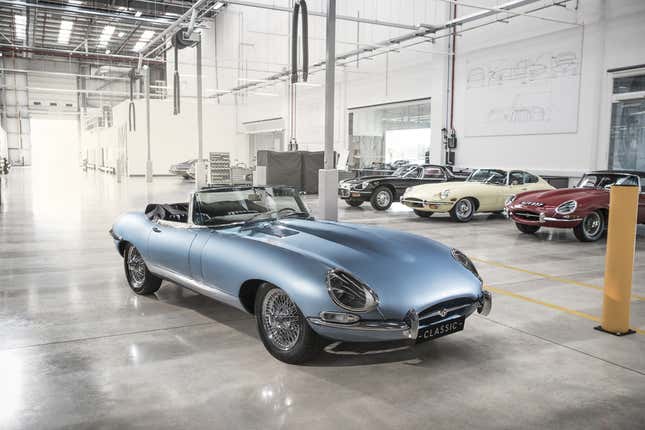 The Jaguar E-type Zero.