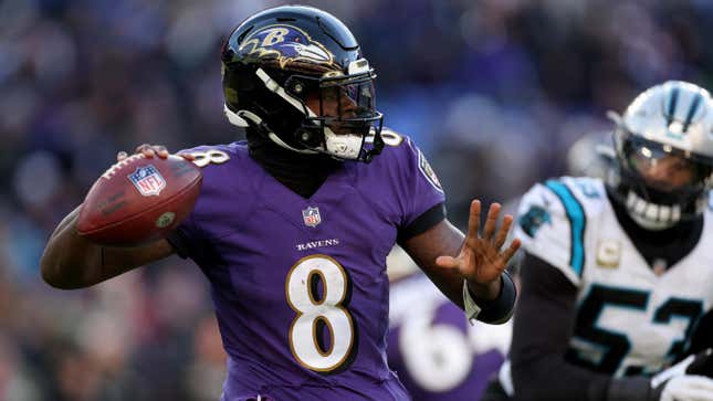 Image for article titled Baltimore Ravens QB Lamar Jackson franchised - so what now?
