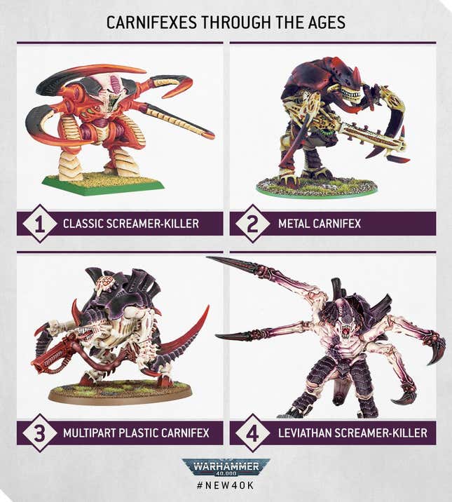 Image for article titled Warhammer 40K&#39;s Awesome New Monster Updates a Nearly 30-Year-Old Model