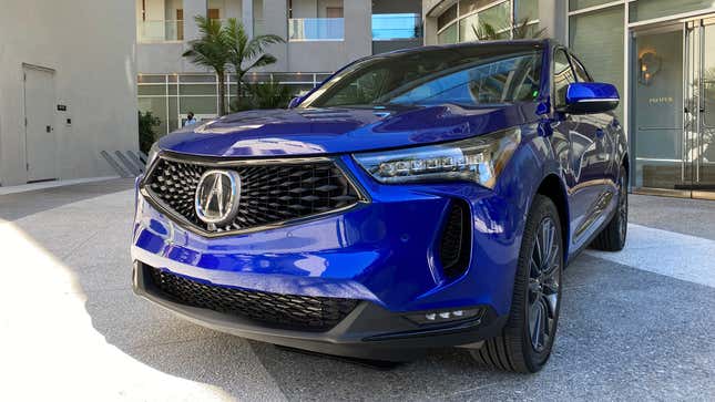 Image for article titled The 2022 Acura RDX Isn’t Cool — It’s A Good Value