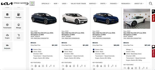Are you prepared to pay $60,000+ for an EV6?