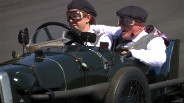 Image for article titled Watch Sebastian Vettel Make Aston Martin's First-Ever Grand Prix Racer Sing Again