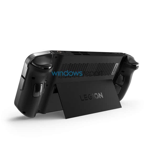 Imagen para el artículo titulado Se filtran imágenes de la portátil de Lenovo que competirá con Steam Deck