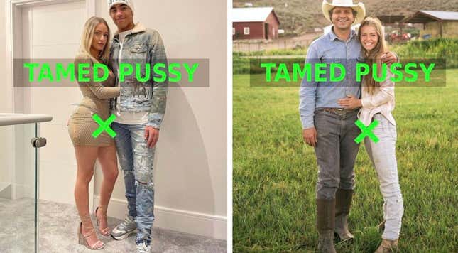 Image for article titled Is Your Vagina Turned Toward Your Partner In Every Picture? Well, It's Been Tamed.