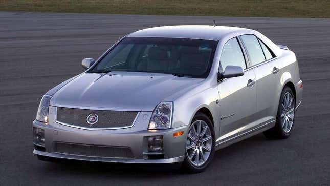 Image for article titled The Cadillac STS-V Had More Power Than a 911 Turbo in 2006