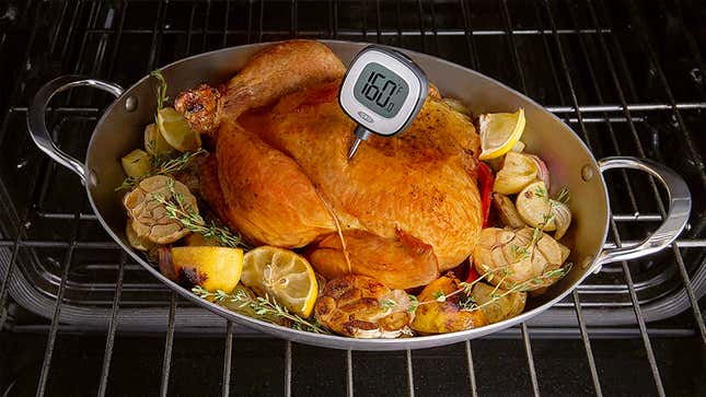 Move over analog: this instant read thermometer tells you when your food is done.