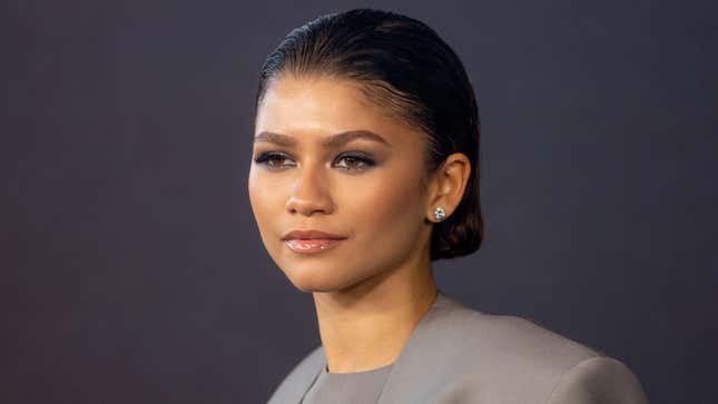 Image for article titled Zendaya, Wrap Me Up in Your Hot Slouchy Suit Jacket
