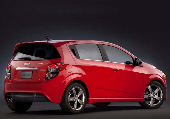 2013 Chevy Sonic RS