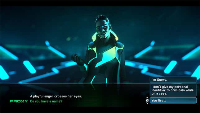 Image for article titled New Tron: Identity Game Lets You Explore a New Grid Mystery