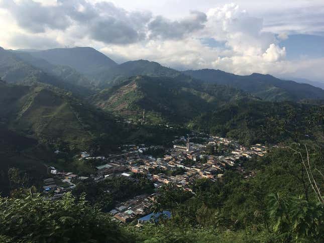 Risaralda has a unique geography that is perfect for coffee production but vulnerable to climate change.