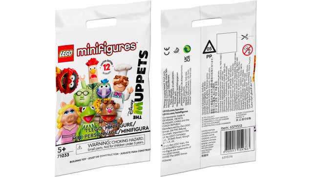 Image for article titled It&#39;s Time to Play the Music and Light the Lights For Lego&#39;s New Muppets Minifigure Collection