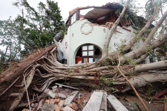 Image for article titled Photos: The aftermath of a rare and deadly tornado in Havana