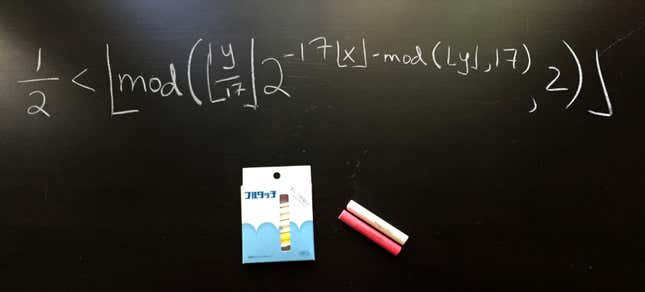 Image for article titled Why Mathematicians Are Hoarding This Special Type of Japanese Chalk