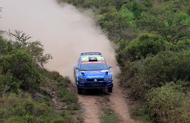 The World Rally Championship has returned to Kenya