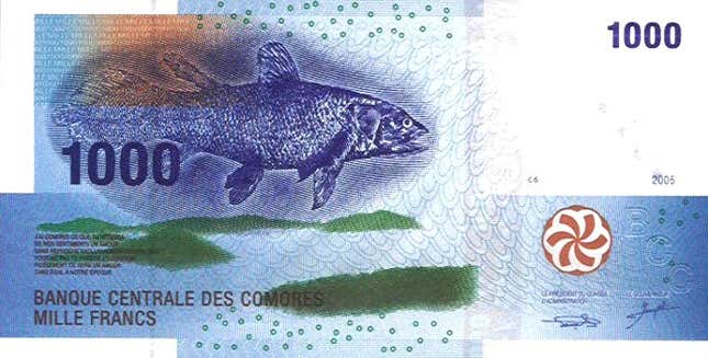 Image for article titled Here are the nine most beautiful banknotes in the world