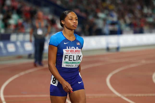 Image for article titled Saying Farewell to a Track and Field Legend: Olympian Allyson Felix Is Officially Retired
