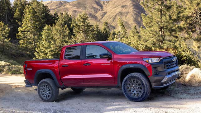 The 2023 Chevrolet Colorado Trail Boss will sit between the Colorado Z71 and Colorado ZR2.