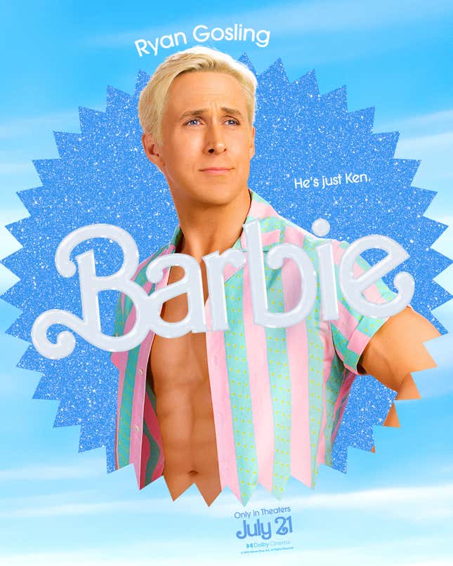 Barbie: Ryan Gosling character poster