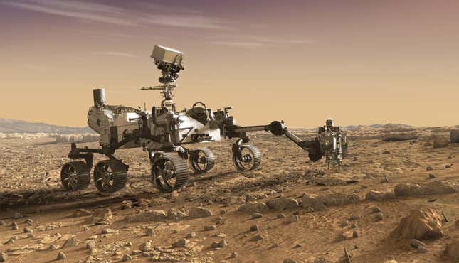 Imagen para el artículo titulado Así suena Marte: la NASA publica un video con los sonidos del planeta rojo y el rover Perseverance