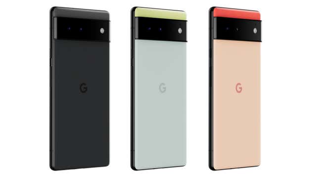 Pixel 6 lineup