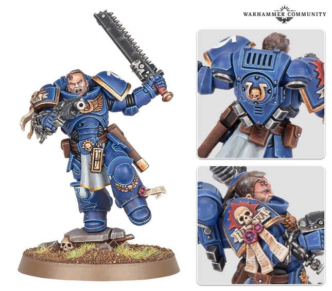 Image for article titled Space Marine&#39;s Hero Is Going From Tabletop to Video Game to Tabletop