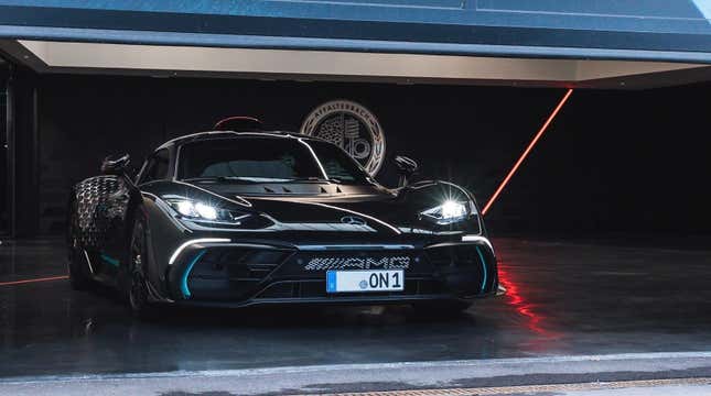 Image for article titled Take a Look at the First Mercedes-AMG One to Be Delivered